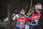 22.01.2022, xkvx, Biathlon IBU World Cup Anterselva, Relay Women, v.l. Lucie Charvatova (Czech Republic) in aktion / in action competes
