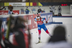 22.01.2022, xkvx, Biathlon IBU World Cup Anterselva, Relay Women, v.l. Uliana Nigmatullina (Russia) im Ziel / in the finish