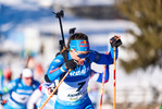 23.01.2022, xkvx, Biathlon IBU World Cup Anterselva, Mass Start Women, v.l. Dorothea Wierer (Italy) in aktion / in action competes