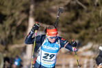 23.01.2022, xkvx, Biathlon IBU World Cup Anterselva, Mass Start Women, v.l. Franziska Hildebrand (Germany) in aktion / in action competes