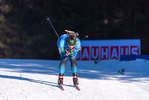 23.01.2022, xkvx, Biathlon IBU World Cup Anterselva, Mass Start Women, v.l. Anais Besond (France) in aktion / in action competes