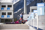 25.01.2022, xkvx, Biathlon Training Anterselva, v.l. Denise Herrmann (Germany) in aktion am Schiessstand / at the shooting range
