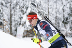 26.01.2022, xsoex, Biathlon IBU Open European Championships Arber, Individual Men, v.l. Philipp Horn (Germany)  / 