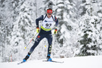 26.01.2022, xsoex, Biathlon IBU Open European Championships Arber, Individual Men, v.l. Simon Kaiser (Germany)  / 