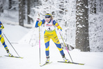 26.01.2022, xsoex, Biathlon IBU Open European Championships Arber, Individual Women, v.l. Ingela Andersson (Sweden)  / 