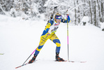 26.01.2022, xsoex, Biathlon IBU Open European Championships Arber, Individual Women, v.l. Felicia Lindqvist (Sweden)  / 