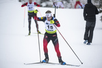 26.01.2022, xsoex, Biathlon IBU Open European Championships Arber, Individual Men, v.l. Erlend Bjoentegaard (Norway)  / 