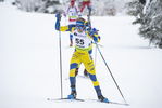 26.01.2022, xsoex, Biathlon IBU Open European Championships Arber, Individual Men, v.l. Viktor Brandt (Sweden)  / 