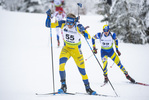 26.01.2022, xsoex, Biathlon IBU Open European Championships Arber, Individual Men, v.l. Viktor Brandt (Sweden)  / 