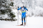 26.01.2022, xsoex, Biathlon IBU Open European Championships Arber, Individual Men, v.l. Poillot Theo Guiraud (France)  / 