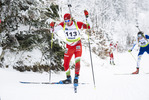 26.01.2022, xsoex, Biathlon IBU Open European Championships Arber, Individual Men, v.l. Soma Gyallai (Hungary)  / 