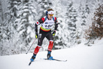 26.01.2022, xsoex, Biathlon IBU Open European Championships Arber, Individual Men, v.l. Aidan Millar (Canada)  / 