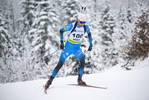 26.01.2022, xsoex, Biathlon IBU Open European Championships Arber, Individual Men, v.l. Poillot Theo Guiraud (France)  / 