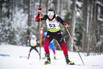 28.01.2022, xsoex, Biathlon IBU Open European Championships Arber, Sprint Men, v.l. Sverre Dahlen Aspenes (Norway)  / 