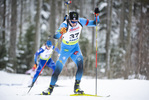28.01.2022, xsoex, Biathlon IBU Open European Championships Arber, Sprint Men, v.l. Emilien Claude (France)  / 