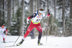 28.01.2022, xsoex, Biathlon IBU Open European Championships Arber, Sprint Men, v.l. Magnus Oberhauser (Austria)  / 