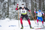 28.01.2022, xsoex, Biathlon IBU Open European Championships Arber, Sprint Men, v.l. Sverre Dahlen Aspenes (Norway)  / 