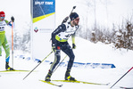 29.01.2022, xsoex, Biathlon IBU Open European Championships Arber, Pursuit Men, v.l. Matthias Dorfer (Germany)  / 