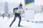 29.01.2022, xsoex, Biathlon IBU Open European Championships Arber, Pursuit Men, v.l. Dominic Schmuck (Germany)  / 