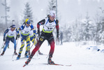 29.01.2022, xsoex, Biathlon IBU Open European Championships Arber, Pursuit Men, v.l. Aleksander Fjeld Andersen (Norway)  / 