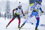 29.01.2022, xsoex, Biathlon IBU Open European Championships Arber, Pursuit Men, v.l. Sindre Fjellheim Jorde (Norway)  / 