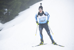 04.02.2021, xsoex, Biathlon Deutschlandpokal Clausthal-Zellerfeld, v.l. Frederic Messner (Germany)  / 
