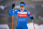 Oslo, Norwegen, 17.03.22: Tommaso Giacomel (Italy) in aktion waehrend des Trainings bei dem BMW IBU World Cup im Biathlon am 17. Februar 2022 in Oslo. (Foto von Kevin Voigt / VOIGT)

Oslo, Norway, 17.03.22: Tommaso Giacomel (Italy) in action competes during the training at the Biathlon BMW IBU World Cup March 17, 2022 in Oslo. (Photo by Kevin Voigt / VOIGT)