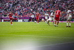 08.05.2022, Fussball, 1.Bundesliga, FC Bayern Muenchen - VfB Stuttgart, v.l. Torchance von Joshua Kimmich (FC Bayern Muenchen)