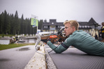 Pokljuka, Slowenien, 28.06.22: Roman Rees (Germany) in aktion am Schiessstand waehrend des Training am 28. June  2022 in Pokljuka. (Foto von Kevin Voigt / VOIGT)Pokljuka, Slovenia, 28.06.22: Roman Rees (Germany) at the shooting range during the training at the June 28, 2022 in Pokljuka. (Photo by Kevin Voigt / VOIGT)