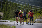 Hafjell, Norwegen, 10.07.22: Vanessa Hinz (Germany), Anna Weidel (Germany), Trainer Kristian Mehringer (Germany), Janina Hettich-Walz (Germany), Franziska Hildebrand (Germany) in aktion waehrend des Training am 10. July  2022 in Hafjell. (Foto von Kevin Voigt / VOIGT)Hafjell, Norway, 10.07.22: Vanessa Hinz (Germany), Anna Weidel (Germany), Trainer Kristian Mehringer (Germany), Janina Hettich-Walz (Germany), Franziska Hildebrand (Germany) in action competes during the training at the July 10, 2022 in Hafjell. (Photo by Kevin Voigt / VOIGT)