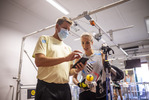 Oberhof, Deutschland, 19.07.22: Trainer Per Nilsson (Germany), Pia Fink (Germany)  waehrend des Laufbandtest am 19. July  2022 in Oberhof. (Foto von Kevin Voigt / VOIGT)

Oberhof, Germany, 19.07.22: Trainer Per Nilsson (Germany), Pia Fink (Germany)  during the treatmill test at the July 19, 2022 in Oberhof. (Photo by Kevin Voigt / VOIGT)