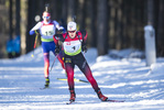 31.01.2021, xtwx, Biathlon IBU European Championships Duszniki Zdroj, Mixed Staffel, v.l. Sivert Guttorm Bakken (Norway) in Aktion / in action competes