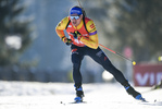 11.12.2020, xadex, Biathlon IBU Weltcup Hochfilzen, Sprint Herren, v.l. v.l. Erik Lesser (GER)  / 

Copyright: EXPA/Adelsberger via VOIGT Fotografie