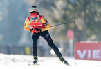 11.12.2020, xadex, Biathlon IBU Weltcup Hochfilzen, Sprint Herren, v.l. Philipp Horn (GER)  / 

Copyright: EXPA/Adelsberger via VOIGT Fotografie