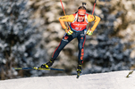 11.12.2020, xadex, Biathlon IBU Weltcup Hochfilzen, Sprint Herren, v.l. Johannes Kuehn (GER)  / 

Copyright: EXPA/Adelsberger via VOIGT Fotografie
