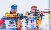 12.12.2020, xadex, Biathlon IBU Weltcup Hochfilzen, Verfolgung Herren, v.l. Erik Lesser (GER)  / 

Copyright: EXPA/Adelsberger via VOIGT Fotografie